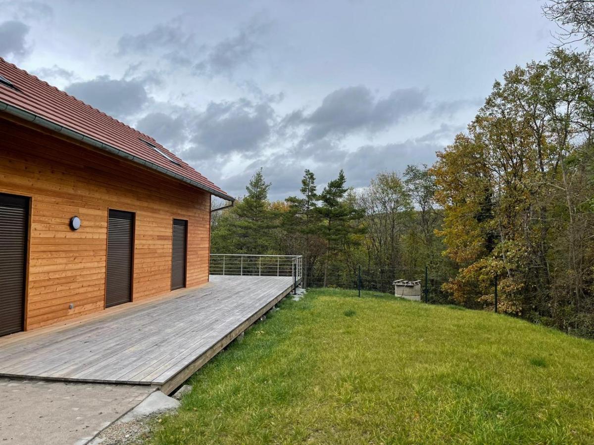 Le Chalet Avec Piscine - Obernai Exteriör bild