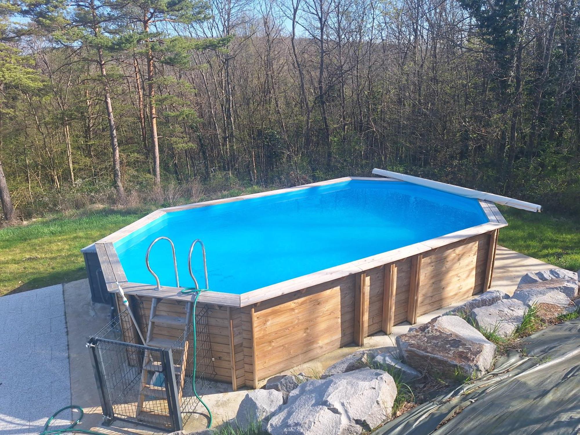 Le Chalet Avec Piscine - Obernai Exteriör bild